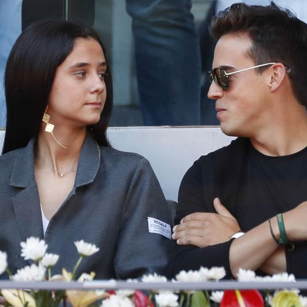 Victoria Federica y Gonzalo Caballero, cuando eran novios. 