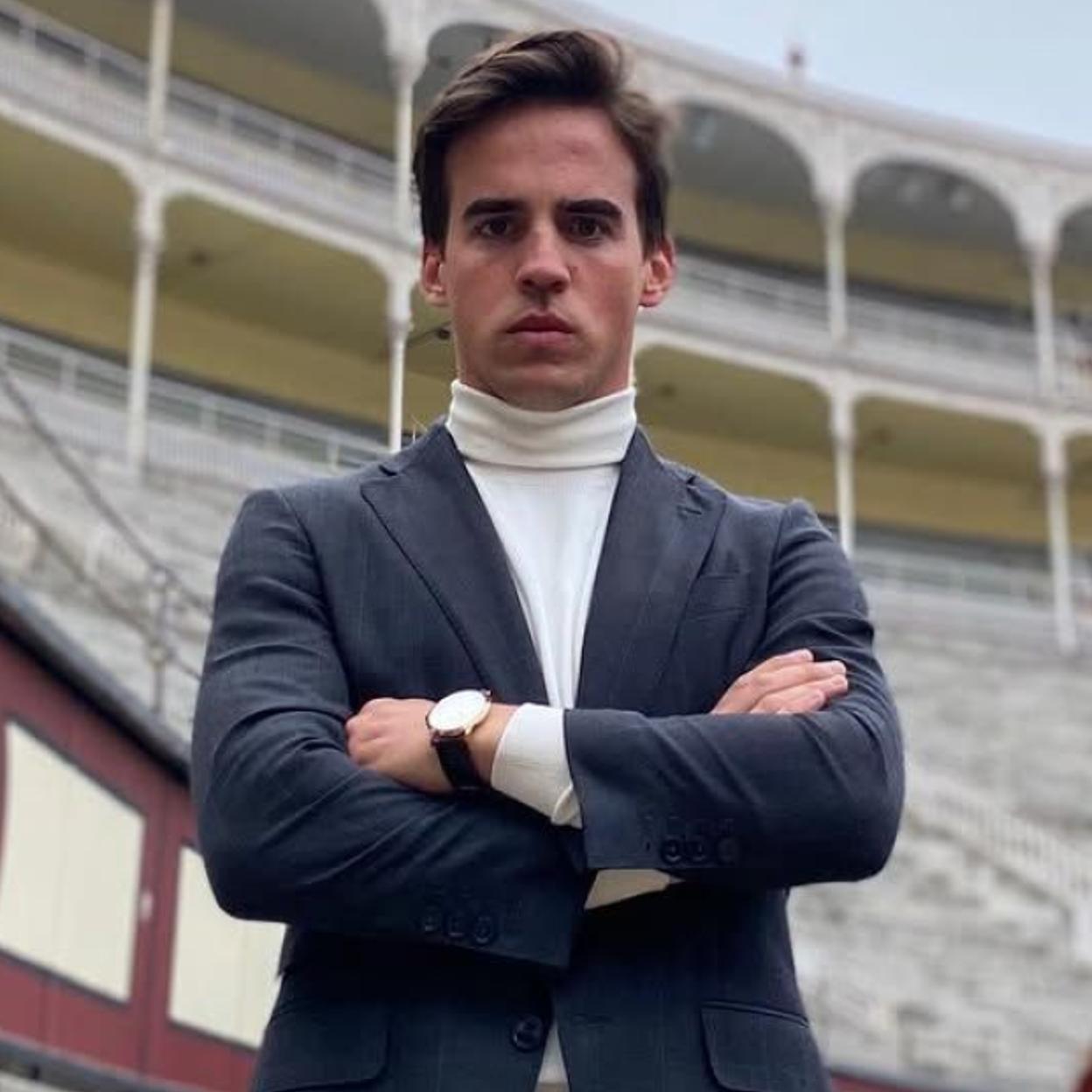 Gonzalo Caballero en la plaza de toros de Las Ventas, en Madrid./INSTAGRAM GONZALO CABALLERO