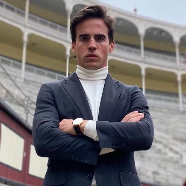 Gonzalo Caballero en la plaza de toros de Las Ventas, en Madrid.