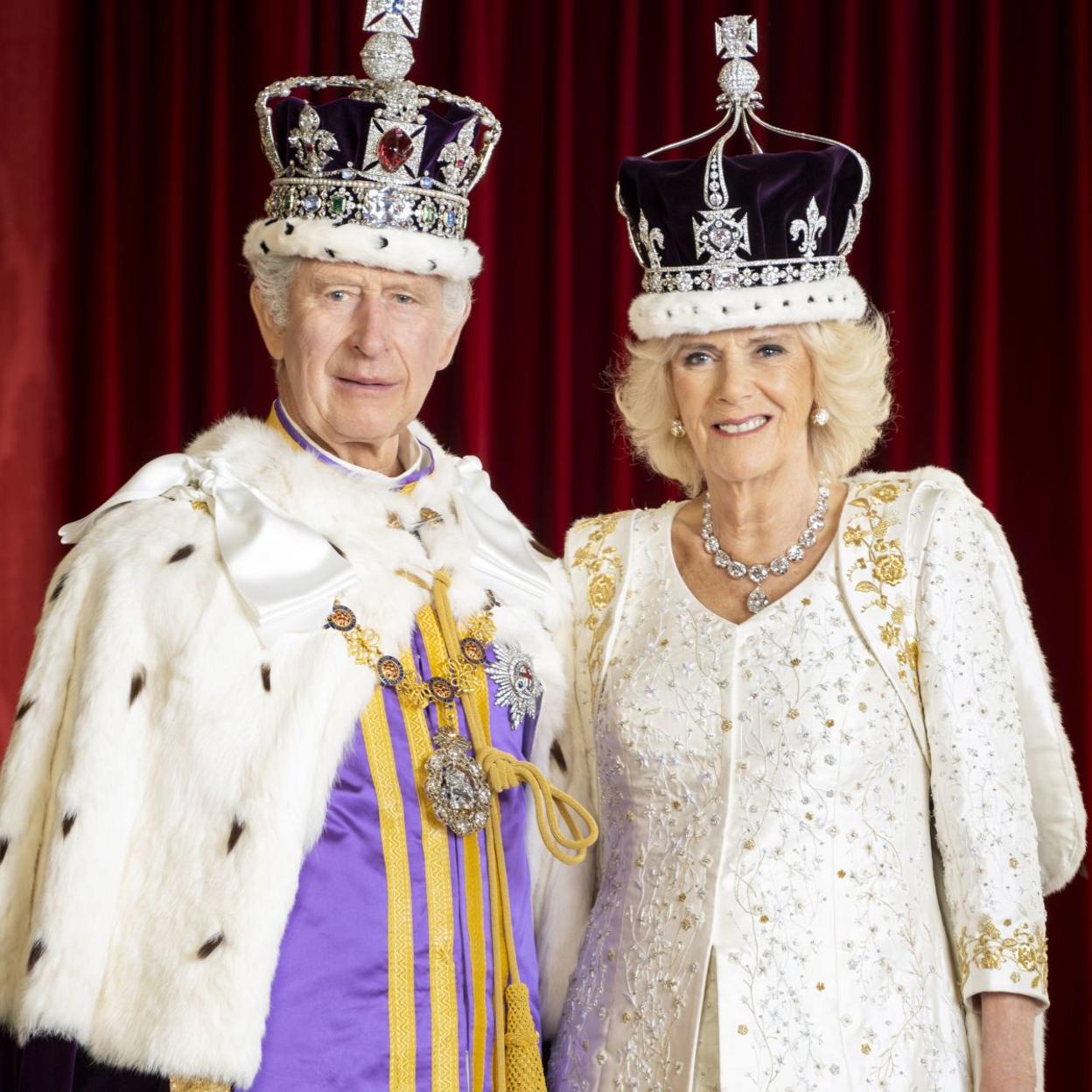 La reina Camilla y el rey Carlos III, el día de su coronación. /gtres