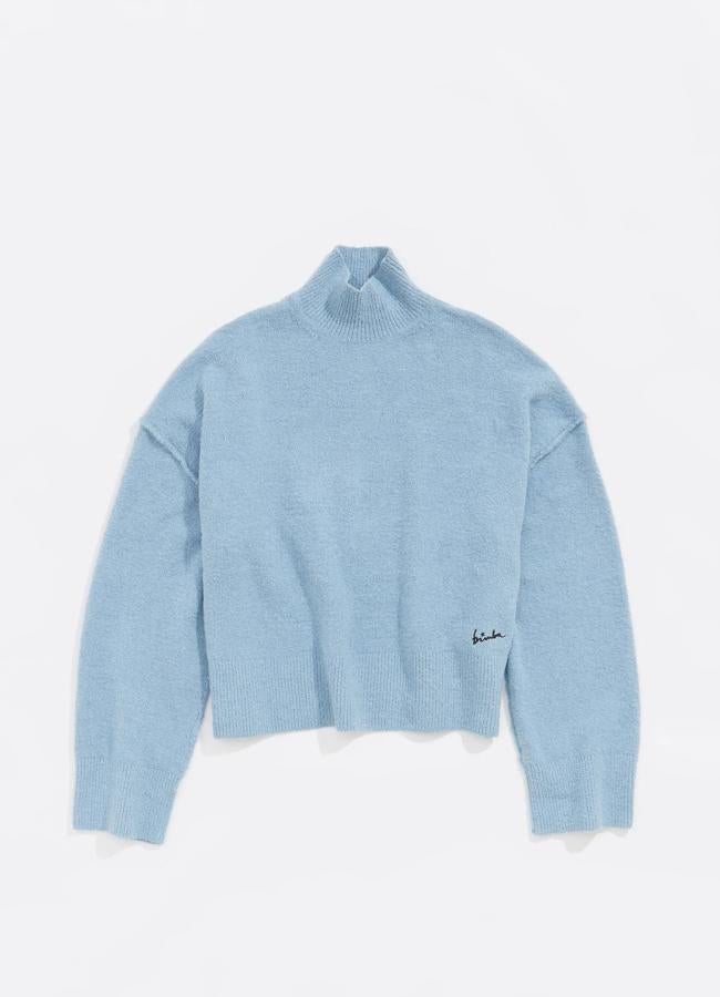 Jersey boxy azul claro de Bimba y Lola (50€)