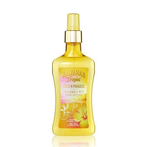 Golden Paradise Fragance Mist de Hawaiian Tropic. Precio: 7,95 euros