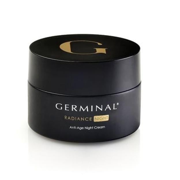 Crema antiedad de noche de Germinal.