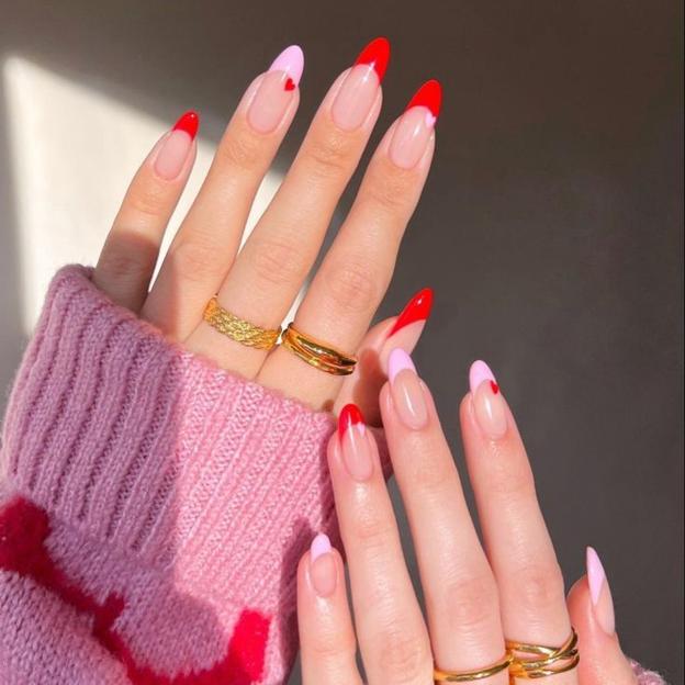 Manicura para San Valentín tendencia en 2025