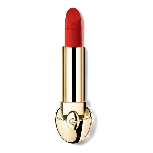 Labial Rouge G de Guerlain.