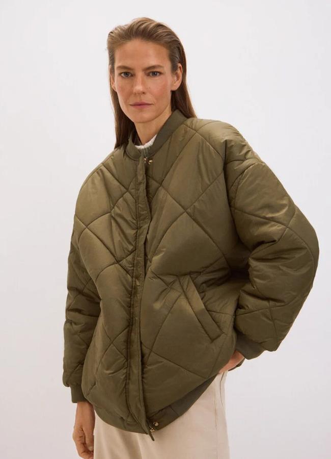 Chaqueta bomber acolchada