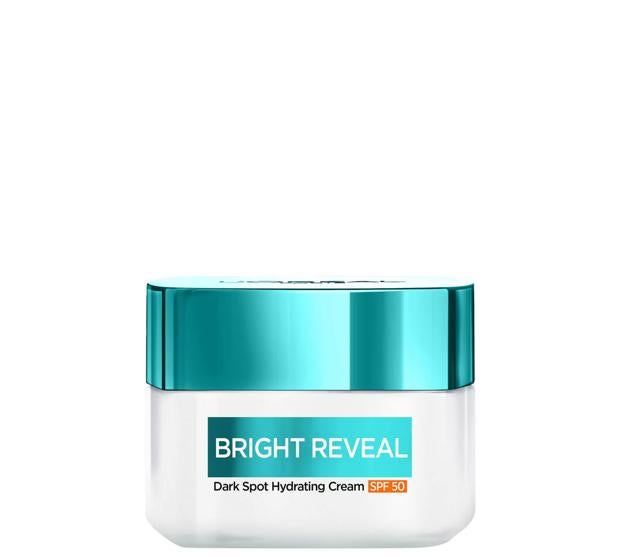 Crema antimanchas Bright Reveal Dark Spot Hydrating de L'Oréal París. 