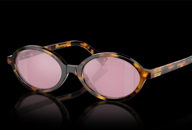 Las gafas de Miu Miu.