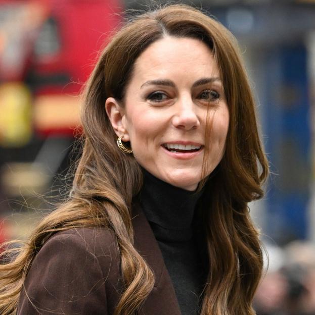 Kate Middleton en una visita a una escuela infantil