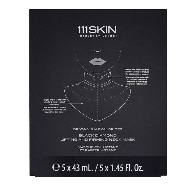 Black Diamond Lifting And Firming Neck Mask de 111Skin. Precio: 121,99 euros