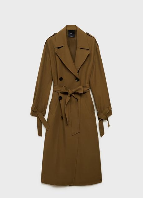 Trench largo de Mango (159 euros)