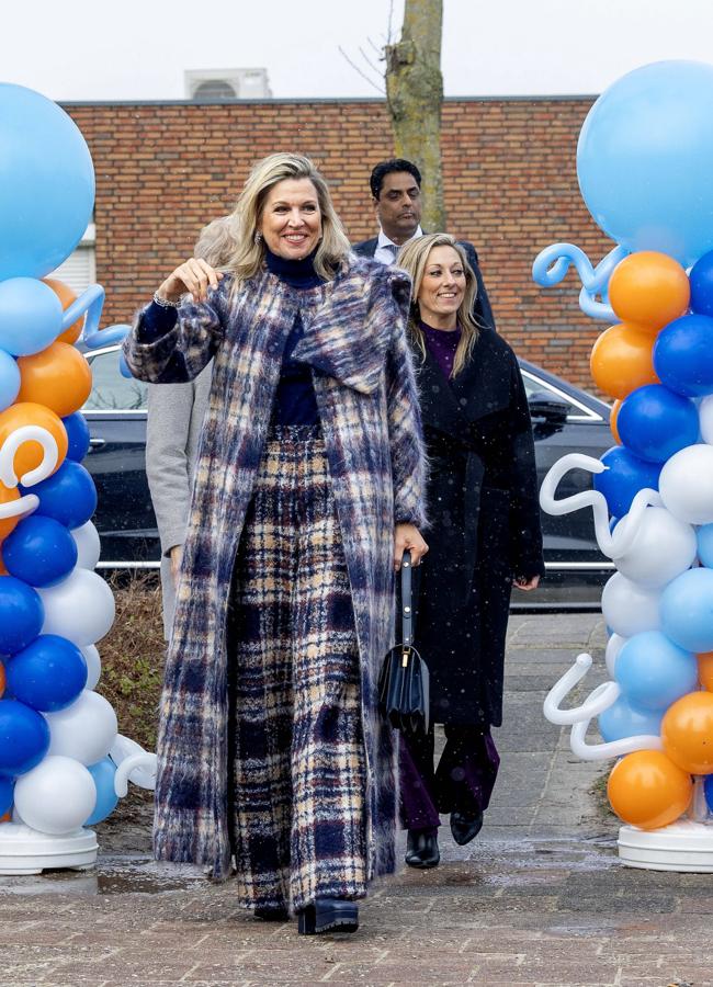 El look de Máxima de Holanda más invernal (GTRES)