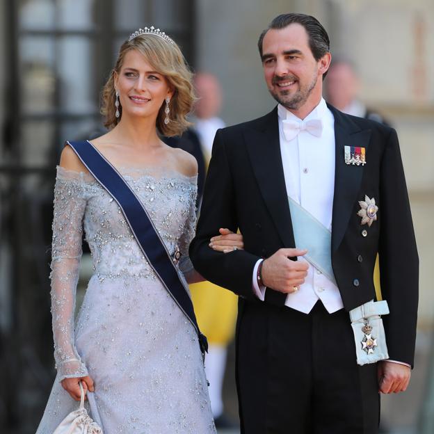 Nicolás de Grecia y Tatiana Blatnik, cuando aún eran pareja. 