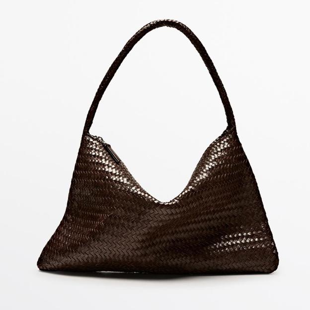 Bolso trenzado napa piel (199€)