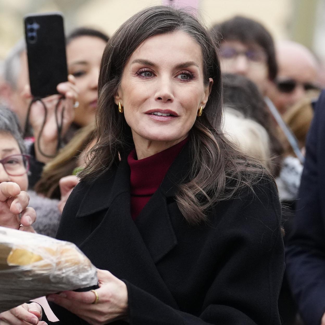 La reina Letizia en Tudela, Navarra./limited pictures