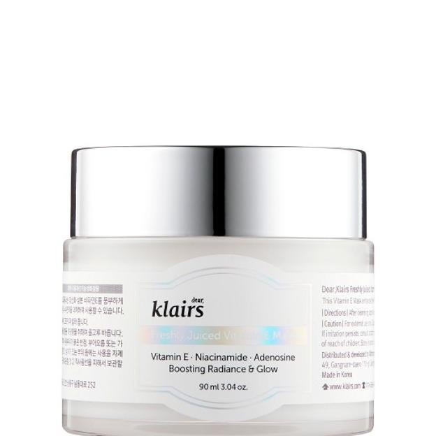 Mascarilla de noche Freshly Juiced Vitamin E Mask de Klairs.