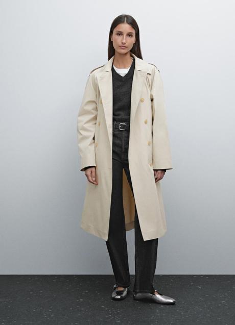 Trench beige de Massimo Dutti (179 euros)