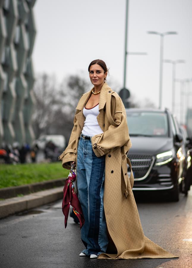 Look del street style de Milán (Spotlight Launchmetrics)