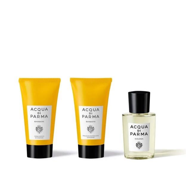 Barbiere Essential de Acqua di Parma. Precio: 95 euros