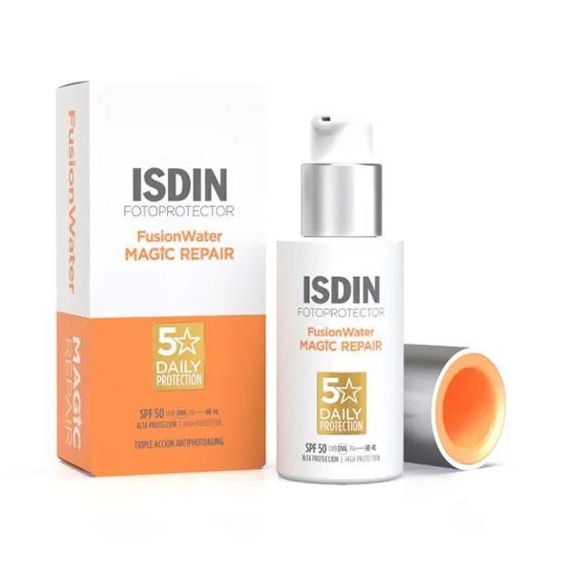 Foto Ultra Age Repair Fusion Water SPF 50+ de Isdin.