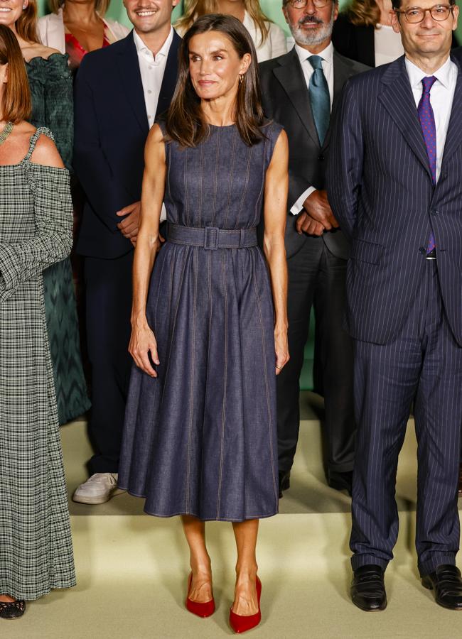 La reina Letizia en los Premios Retina Eco 2024/GTRES