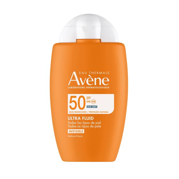 Ultra fluid Invisible de Avène. (24,90 euros/50ml).