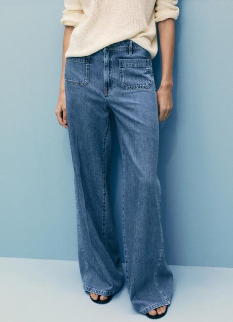 Vaqueros wide leg de Mango (35,99 euros)