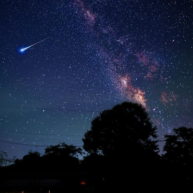 Durante la lluvia de estrellas Líridas, se pueden realizar ciertos rituales de buena suerte.