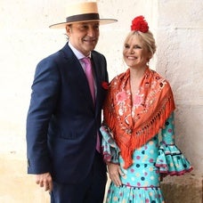 El sorprendente encuentro de Eugenia Martínez de Irujo en la Feria de Abril con dos de sus ex, Rosauro Varo y El Litri